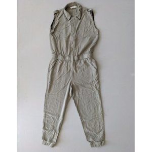 Z1975 Zara Basic Size MEDIUM Women's Jumpsuit Denim Couture Lyocell Sleeveless